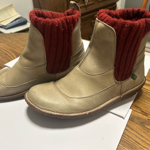 El Naturalista Beige Boots - Picture 4 of 4